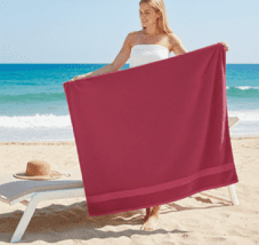 Preview: Betz Badetuch XXL 100x200 cm 100% Baumwolle – Weiches Frottee Saunatuch & Strandtuch – Pflegeleicht & saugstark – Palermo Serie